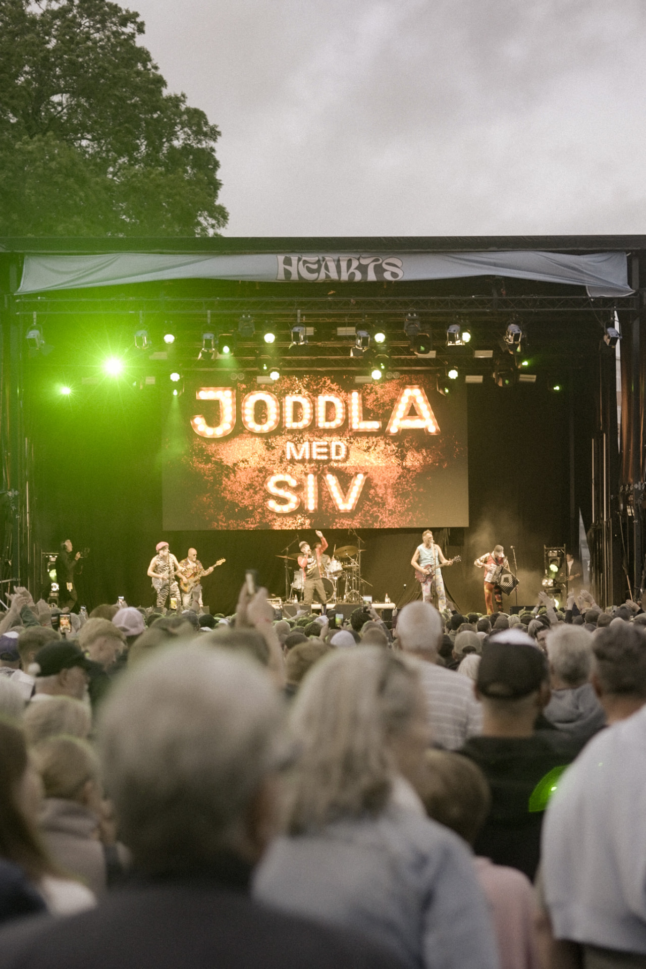 Atmospheric festival hospitality