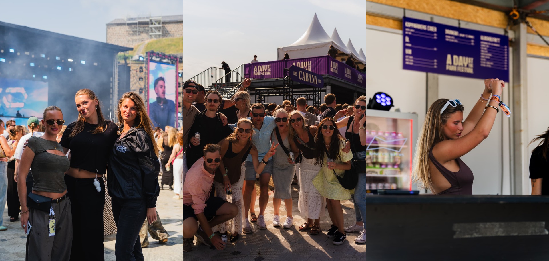 Perfect Serve i aktion på festivaler